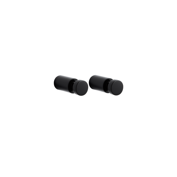 Hndkldekroge 2 stk. sort, IDEAL - ELEMENTS