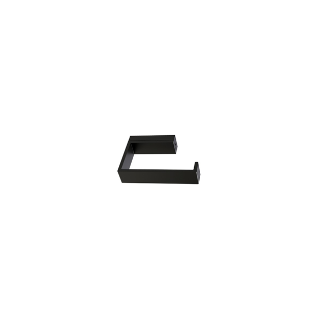 Toiletrulleholder , sort - SOLID